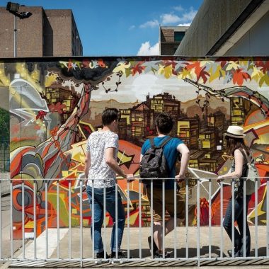 Balade pédestre accompagnée et commentée sur le thème du Street Art dans Paris 13ème Arrondissement