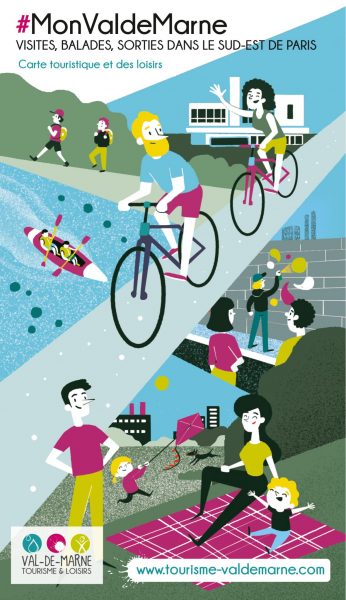 Carte touristique du Val-de-Marne