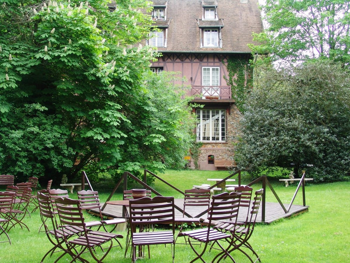 jardin manoir ile aux loups nogent