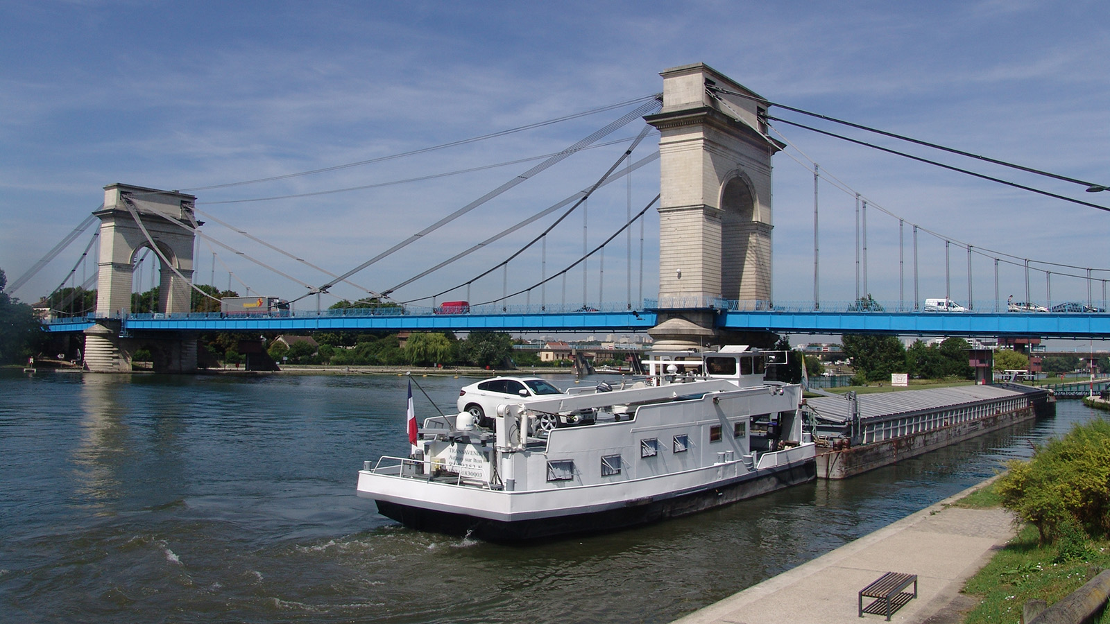 Pont du port à l'anglais sur la Seine