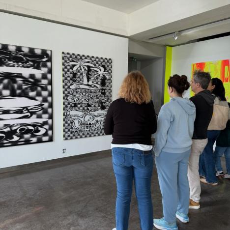 Café découverte de l’exposition “La quinte du loup et le beau tox” à la MABA - 0