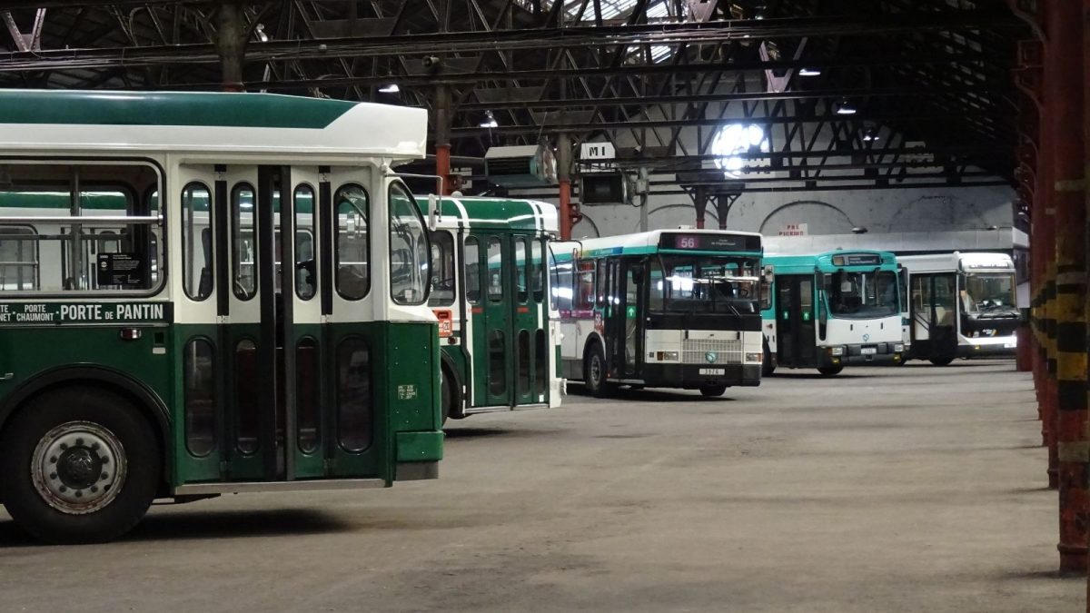 Visite du musée du patrimoine roulant de la RATP