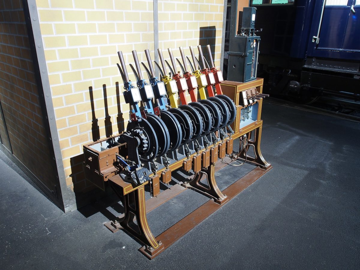 Poste d'aiguillage de la SNCF