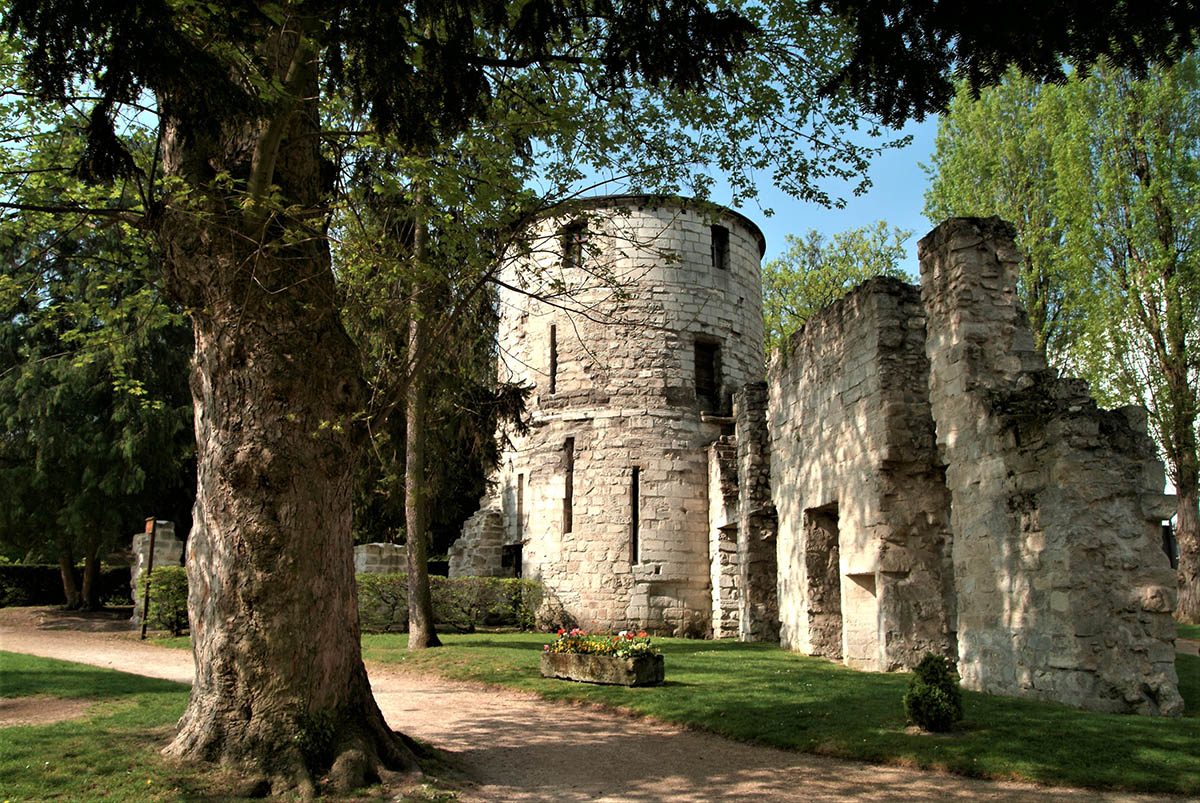 abbaye saint maur des fossés jardin