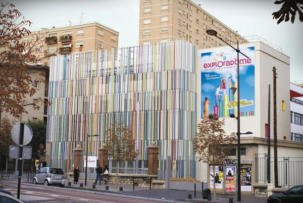 Facade du musee l’exploradome