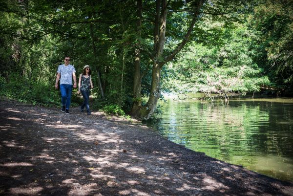 Randonnee a pied dans le bois de Vincennes