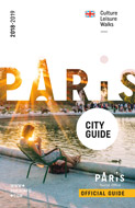 couverture brochure paris city guide anglais