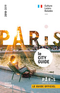 couverture brochure paris city guide