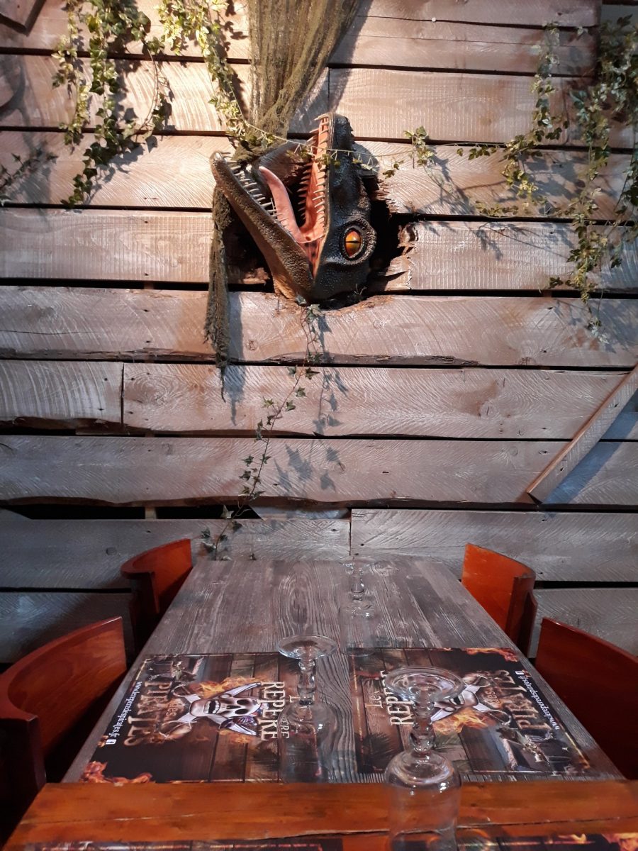 Table restaurant Repère des pirates