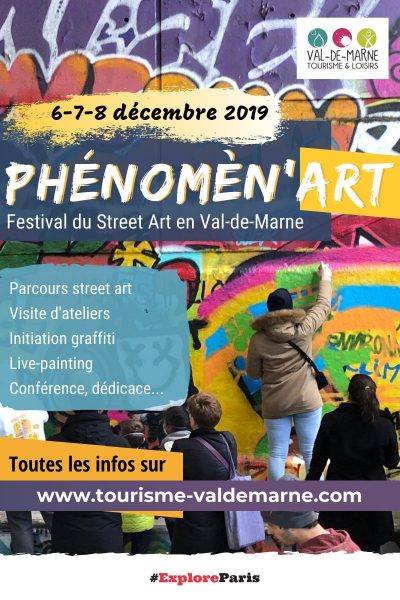 affiche festival street art phenomen art