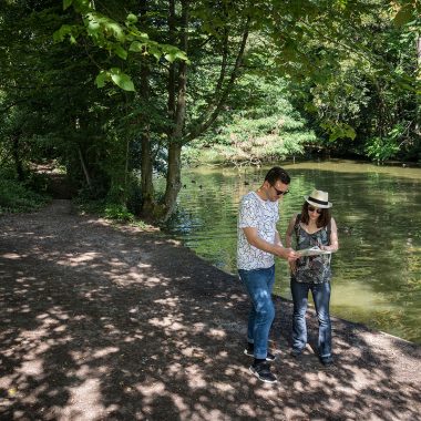 Randonnée dans le bois de Vincennes