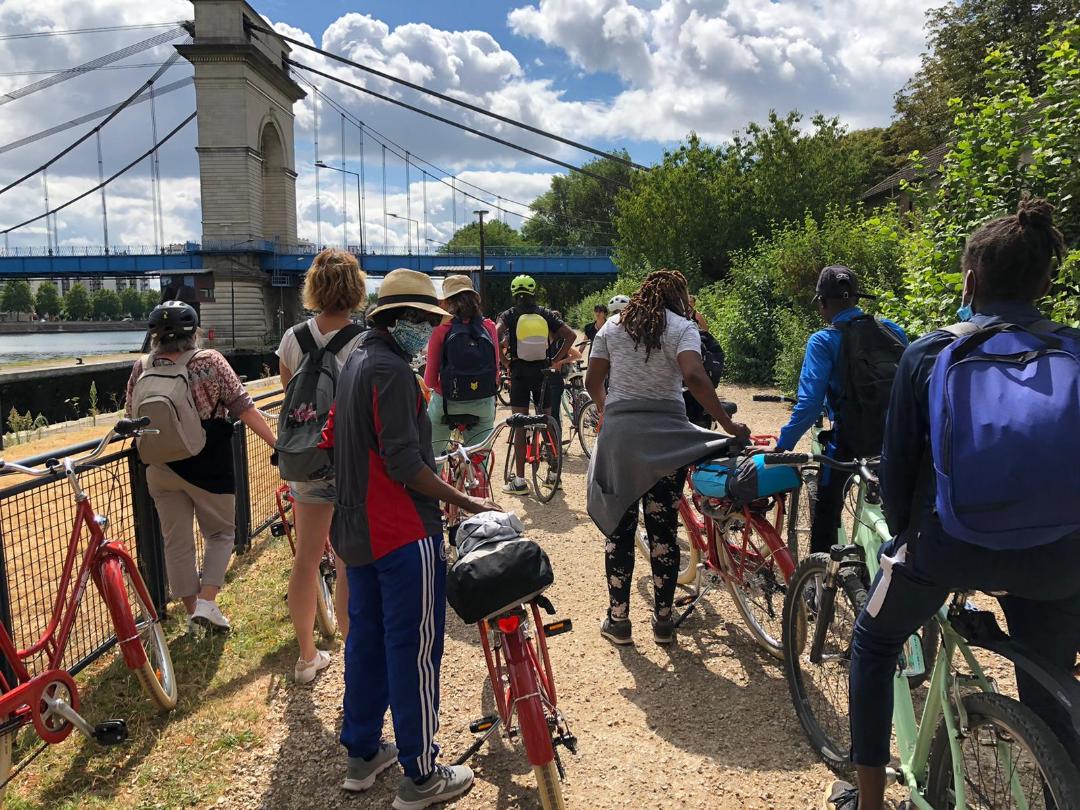 Balade à vélo avec la Cour Cyclette ©CDT94/P. Couedelo