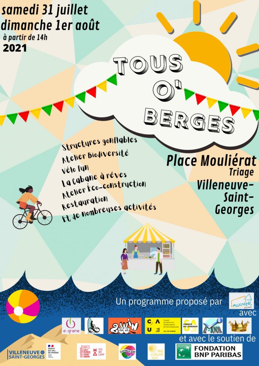 Affiche Tous o Berges 2021