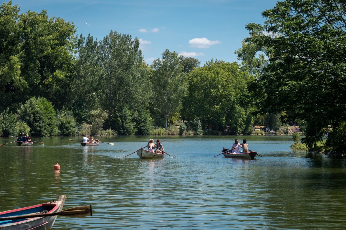 Tour de barque sur le Lac Daumesnil