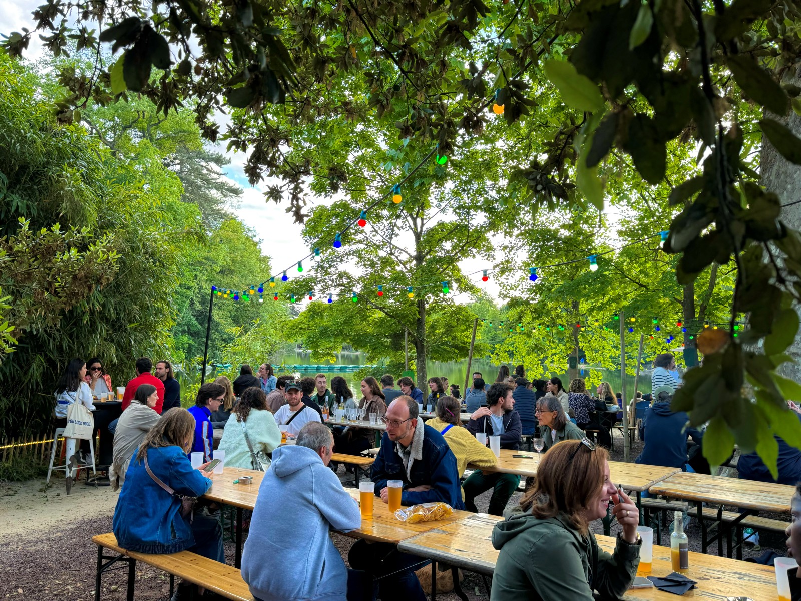Terrasse du Rosa Bonheur à l'Est