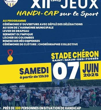 12e édition JEUX HANDICAP – VGA SAINT-MAUR