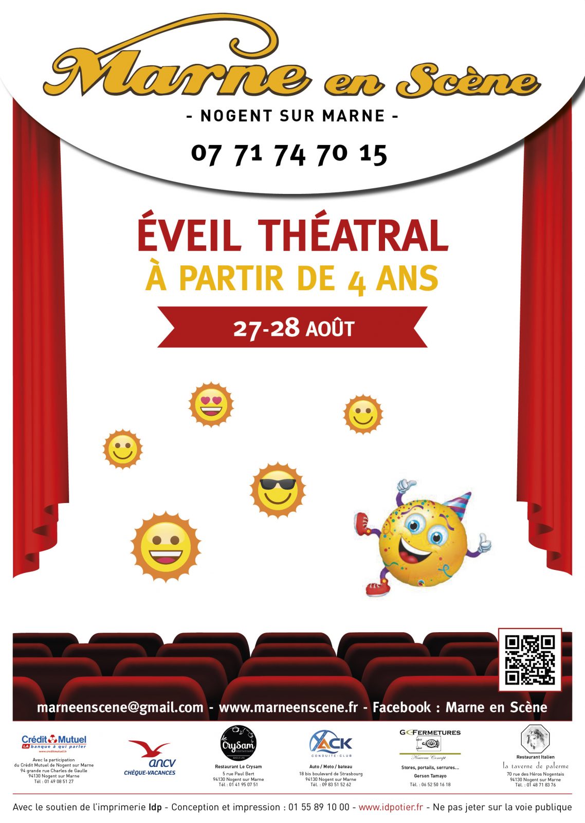 STAGE D’EVEIL THEATRAL 4 A 8 ANS - 0