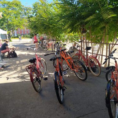 Balade fluviale à vélo -TAT Festival