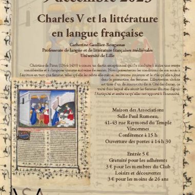 Charles V et la littérature en langue française