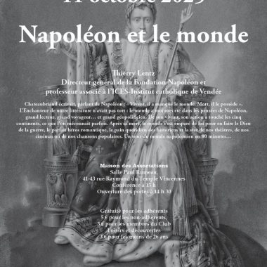 Conférence : Napoléon et le monde