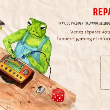 Repair Café au CRAPO, LRDS & M.E.D Arcade