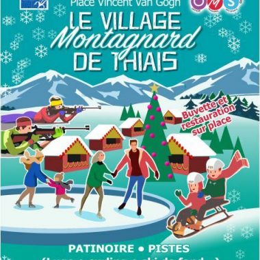 Village Montagnard : Patinoire et pistes à Thiais