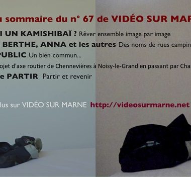 PROJECTION/DÉBAT du n°67 de VIDÉO SUR MARNE