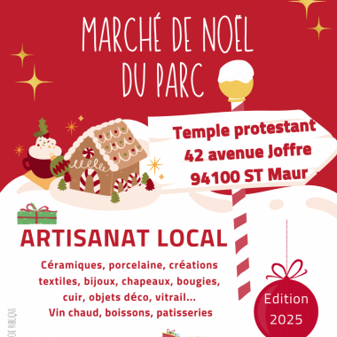 Marché de Noël des artisans locaux de Saint-Maur