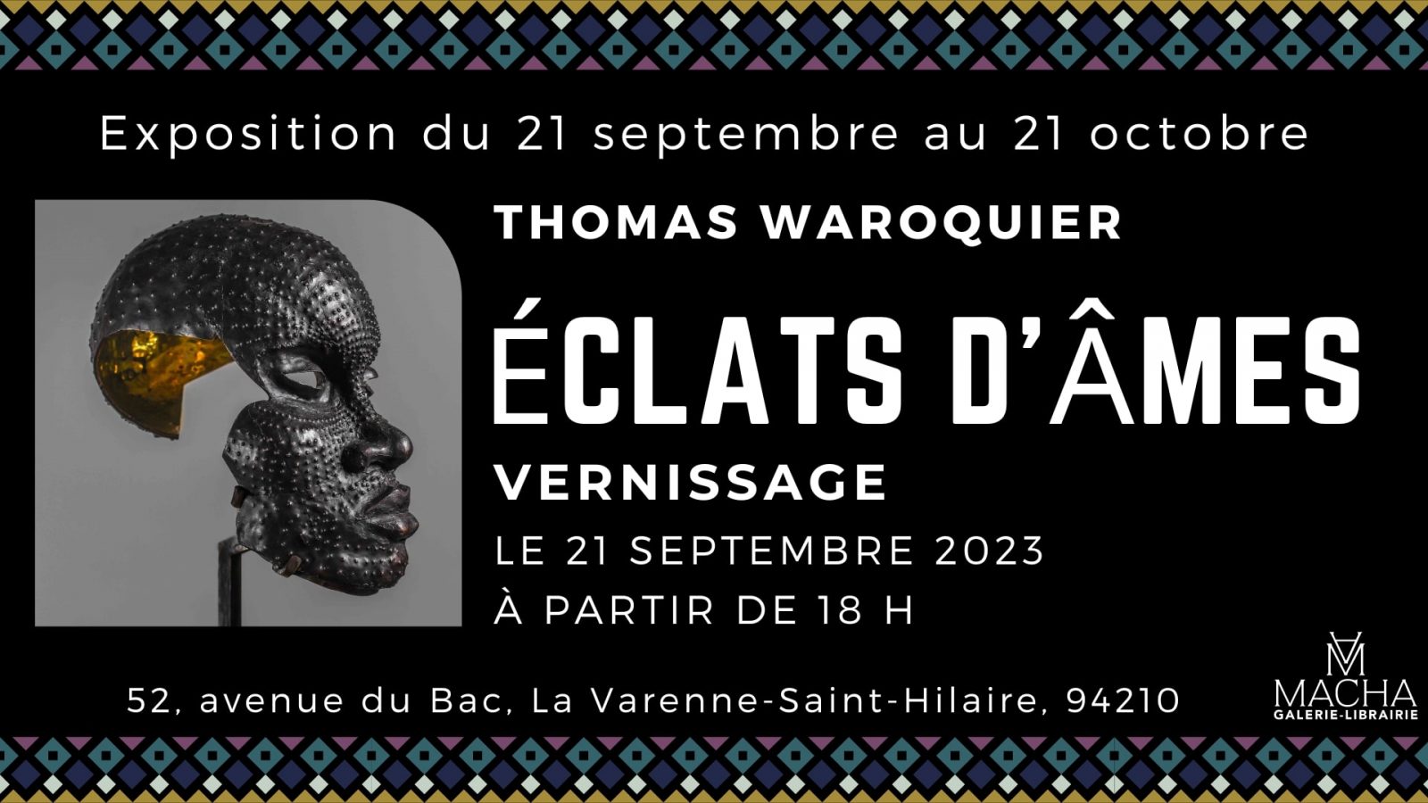 Exposition Thomas Waroquier, Éclats d’Âmes - 0