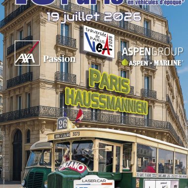 19e Traversée de Paris estivale en véhicules d&rsquo;époque