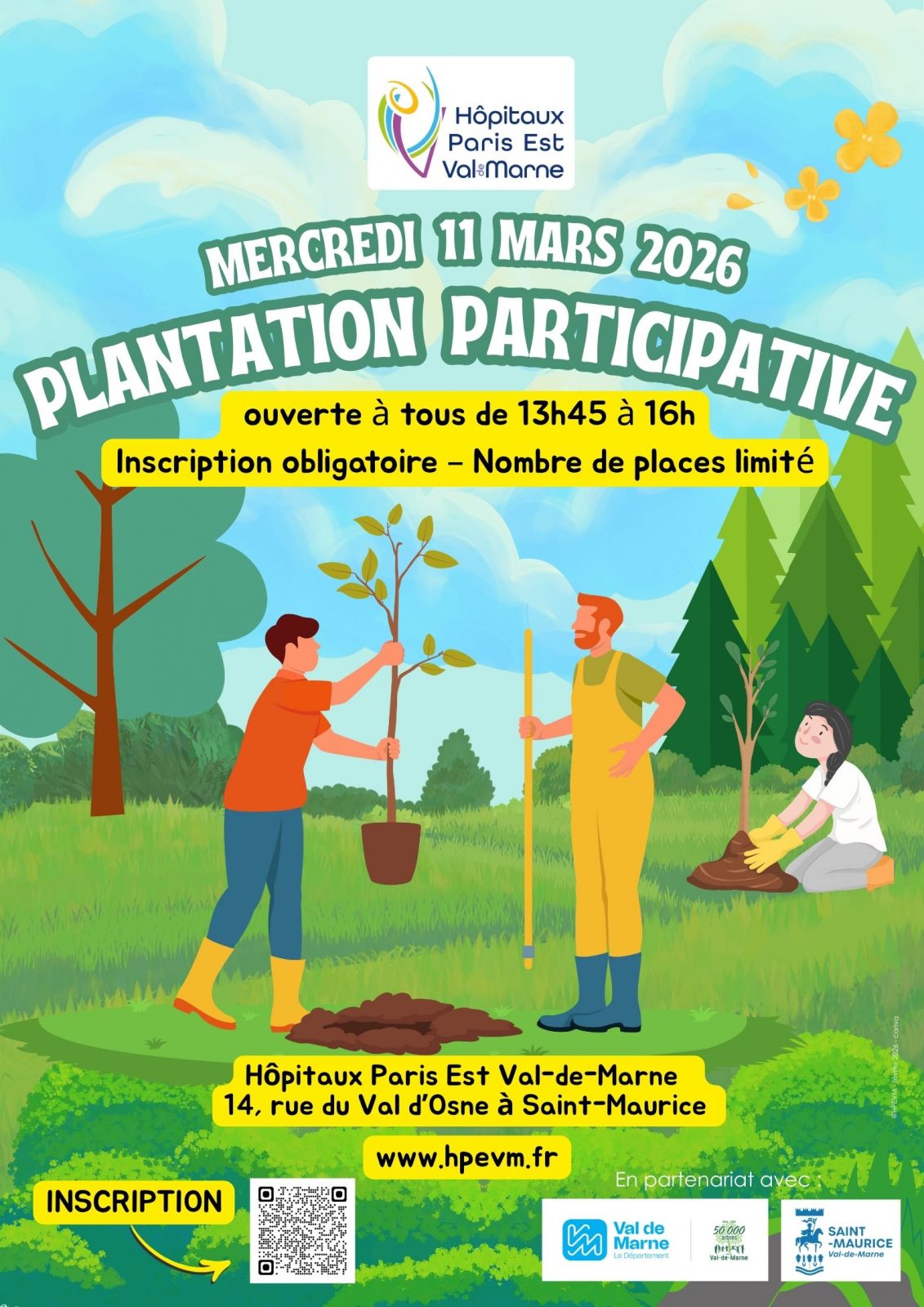 Plantation d&rsquo;arbres solidaire