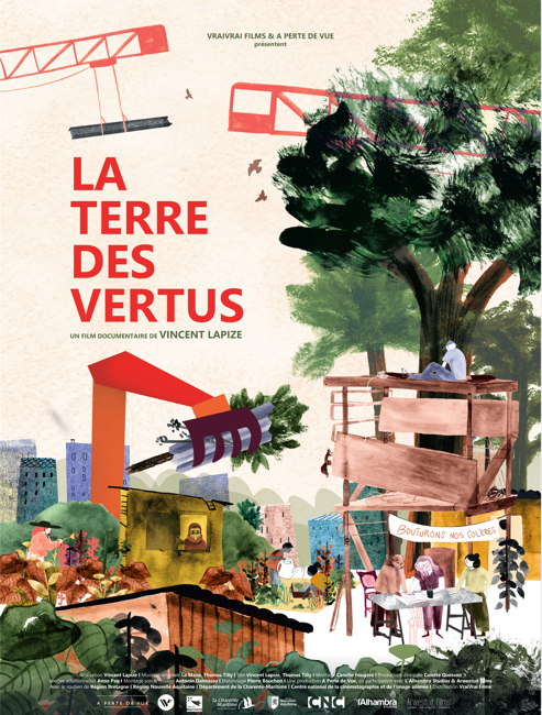 Projection film documentaire « La terre des vertus » de Vincent Lapize
