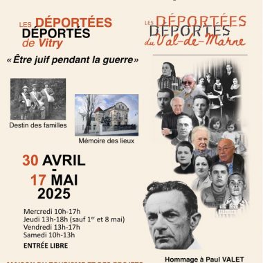 Exposition 1945-Vitry libérée – Mémoire de la déportation