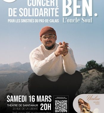 Concert de solidarité BEN l’oncle Soul