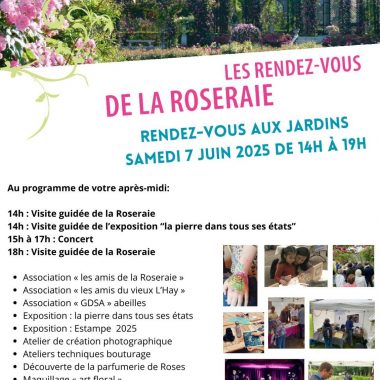 Rendez-vous aux Jardins à la Roseraie du Val-de-Marne