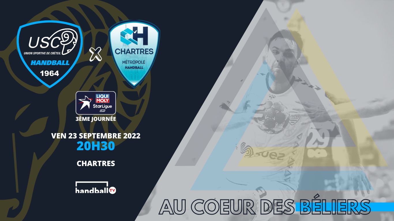 Handball : Créteil reçoit Chartres au Palais des Sports - 0
