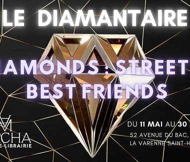 Exposition du Diamantaire DIAMONDS : STREET’S BEST FRIENDS chez Macha Galerie