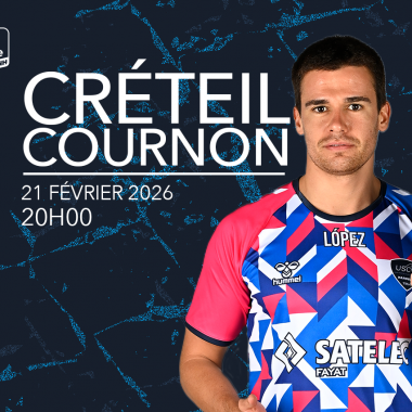 Handball : Créteil veut enchainer à domicile face à Cournon