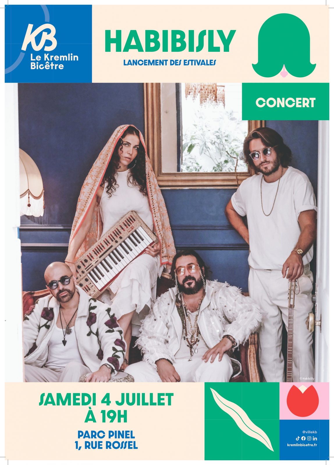 Concert HabibiSly – Lancement des Estivales au Kremlin-Bicêtre