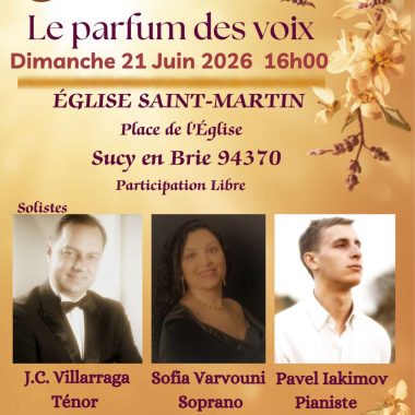 Concert olfactif – LE PARFUM DES VOIX