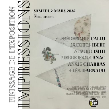 FINISSAGE de l’exposition « IMPRESSIONS »