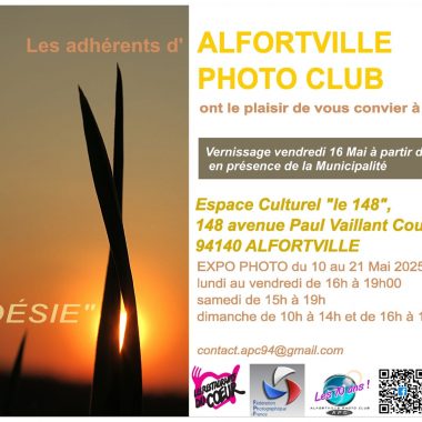 Expo Photo – Poésie – Espace 148 à Alfortville