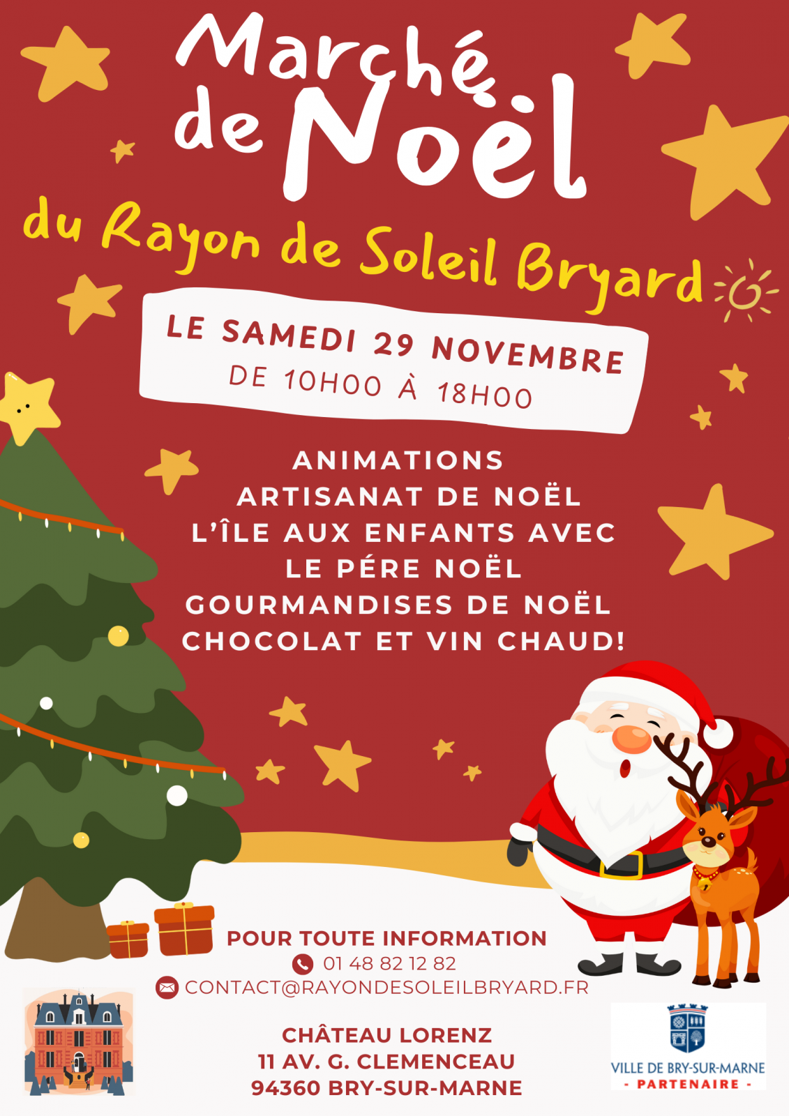 Marché de Noël du Rayon de Soleil Bryard