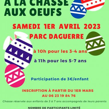 CHASSE aux OEUFS à Bry