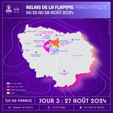Les Flammes Paralympiques en Val-de-Marne