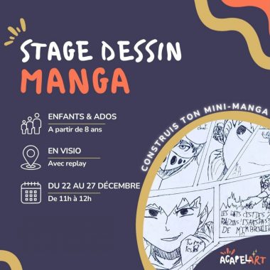 Stage de dessin manga visio : Construis ton mini-manga !