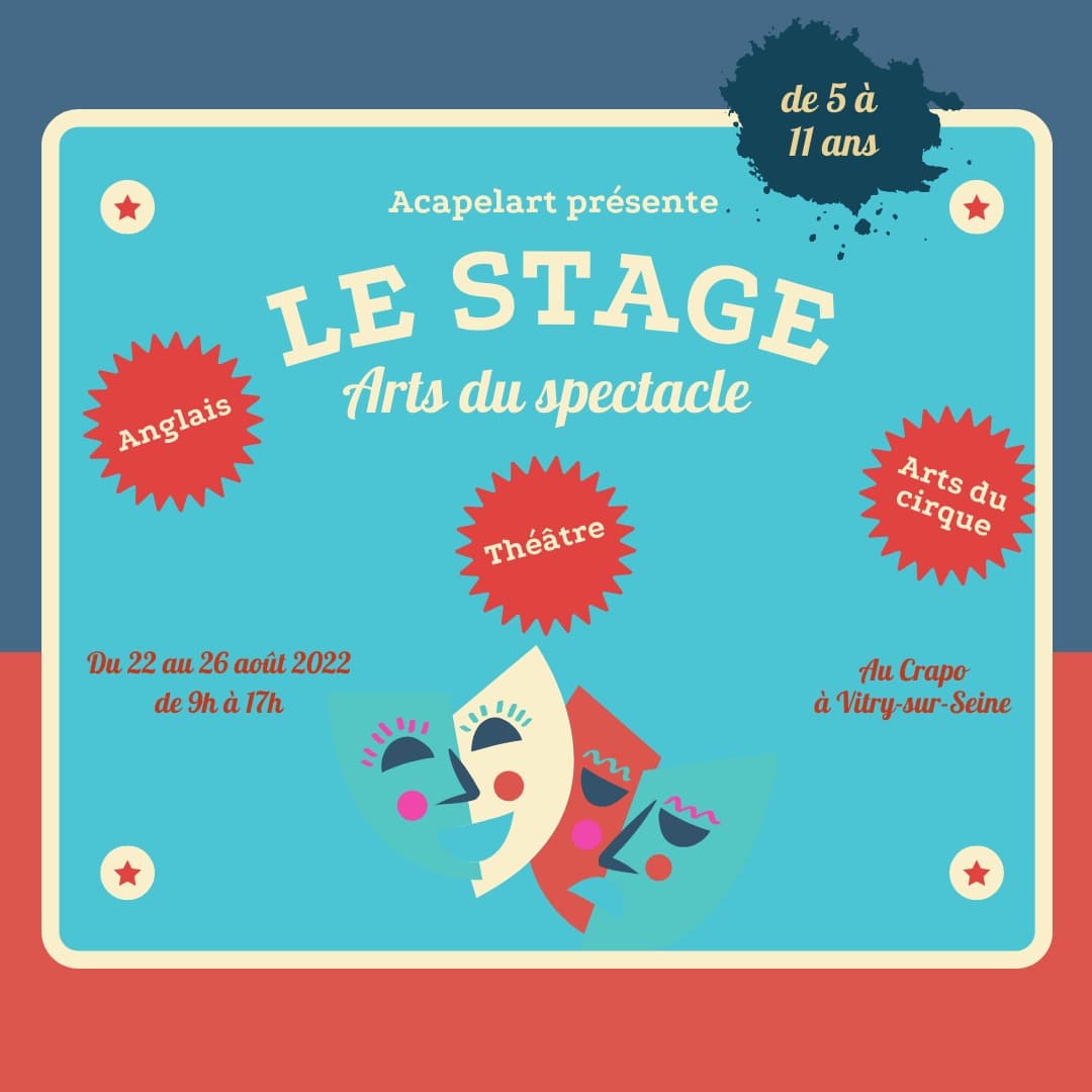 Stage Arts du spectacle (Cirque, théâtre et anglais) au CRAPO - 0