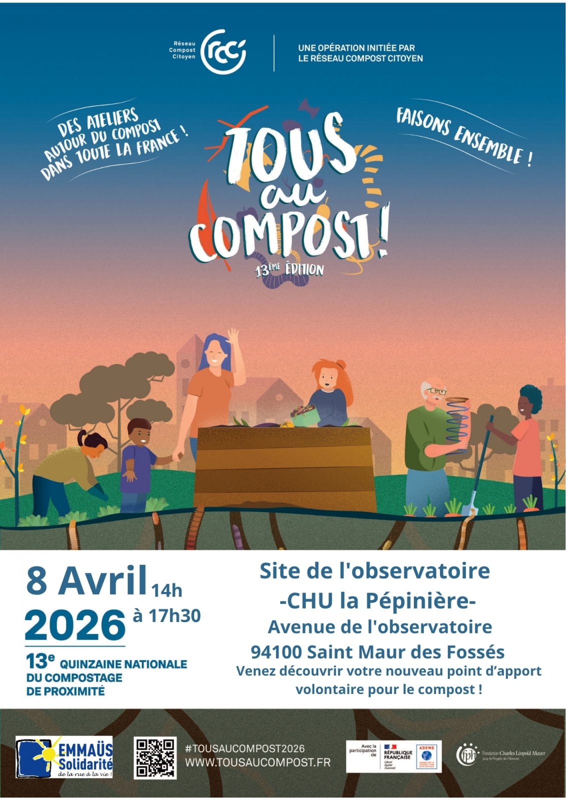 Tous au Compost ! à La Pépinière