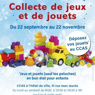 Collecte de jeux et de jouets à L’haÿ-les-Roses