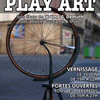 PLAY ART vernissage de l&rsquo;exposition Street-Art de Jérome G. Demuth